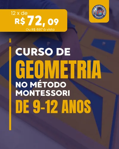 Curso de Geometria Montessori de 9-12 anos